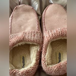Pink slippers size 7.5-8